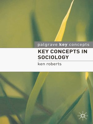 cover image of Key Concepts in Sociology